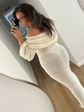 Cover-Up Off-Shoulder Maxi Dress